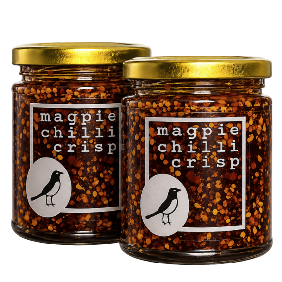 magpie chilli crisp 2 jars